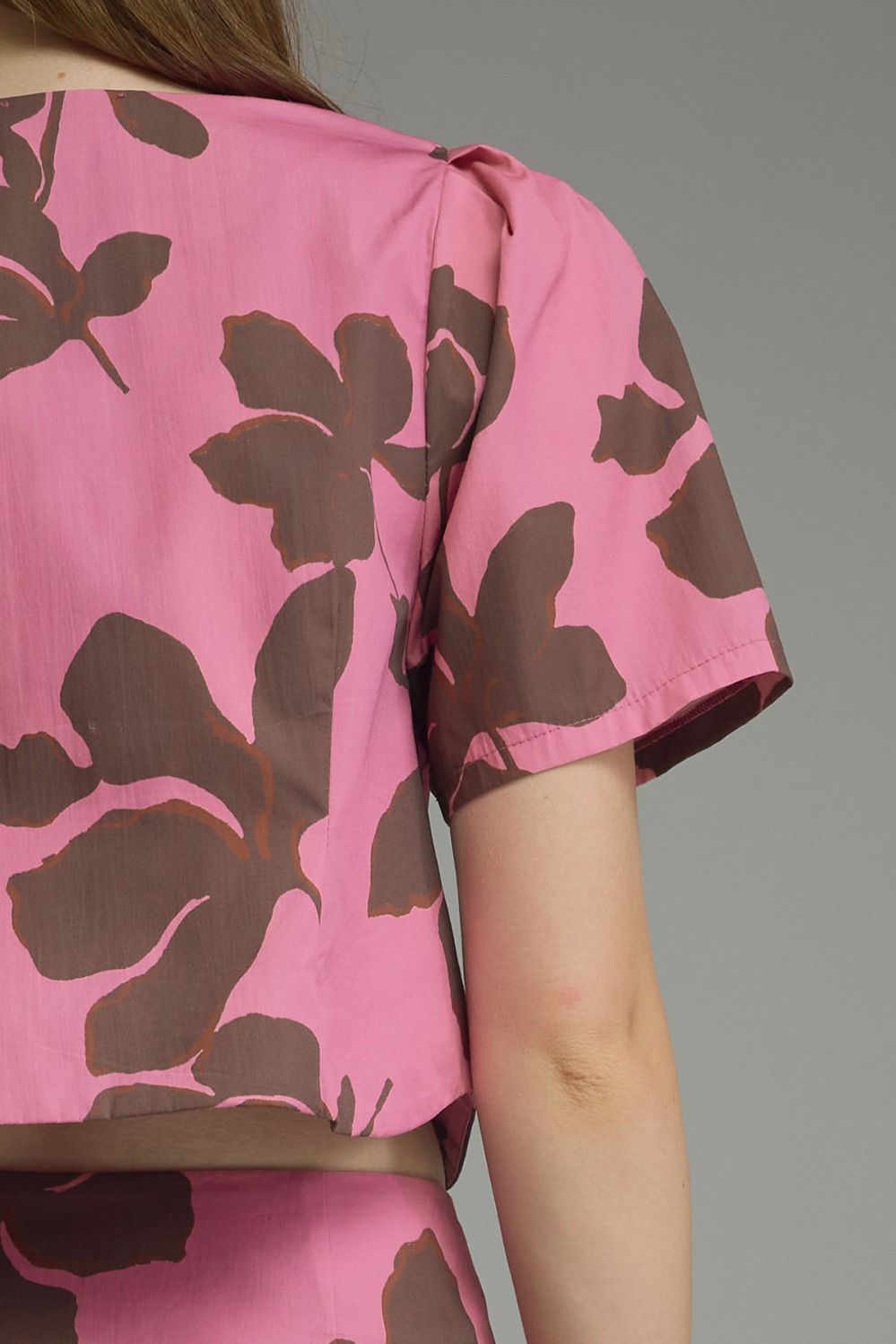 Pink Floral Top