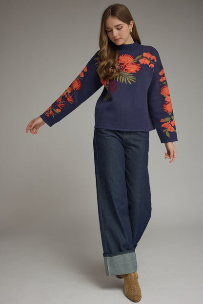 Navy &amp; Bloom Sweater