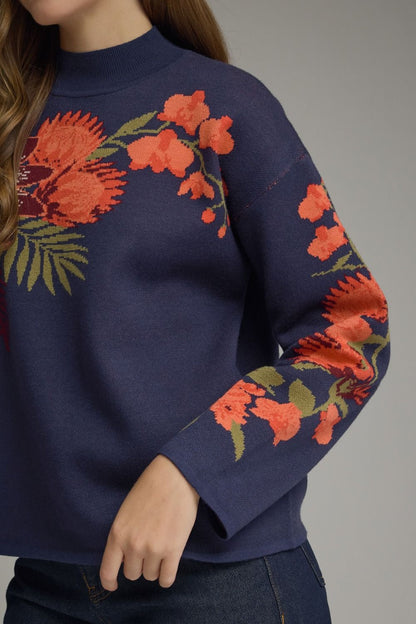 Navy &amp; Bloom Sweater