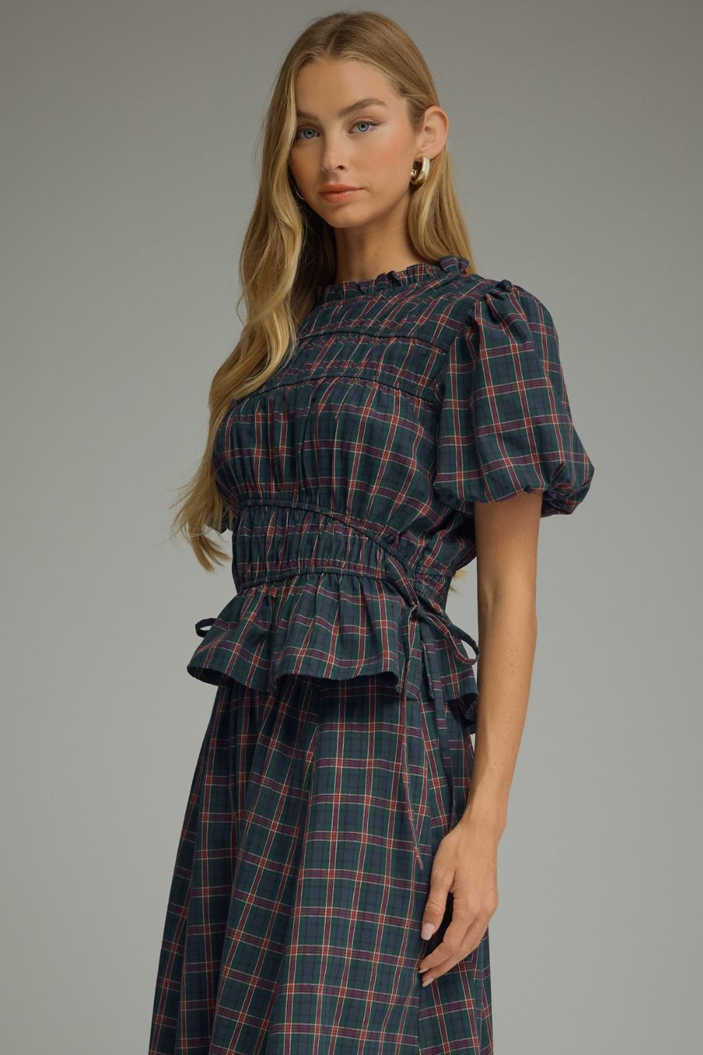 Pretty in Plaid Top