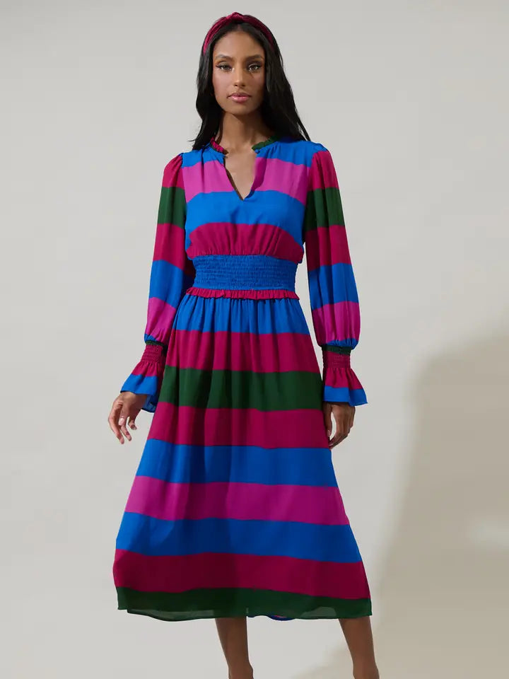 The Ria Striped Dress
