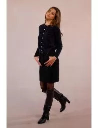 Fur & Jewel Cardigan