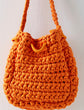 Dense Orange Crochet Purse