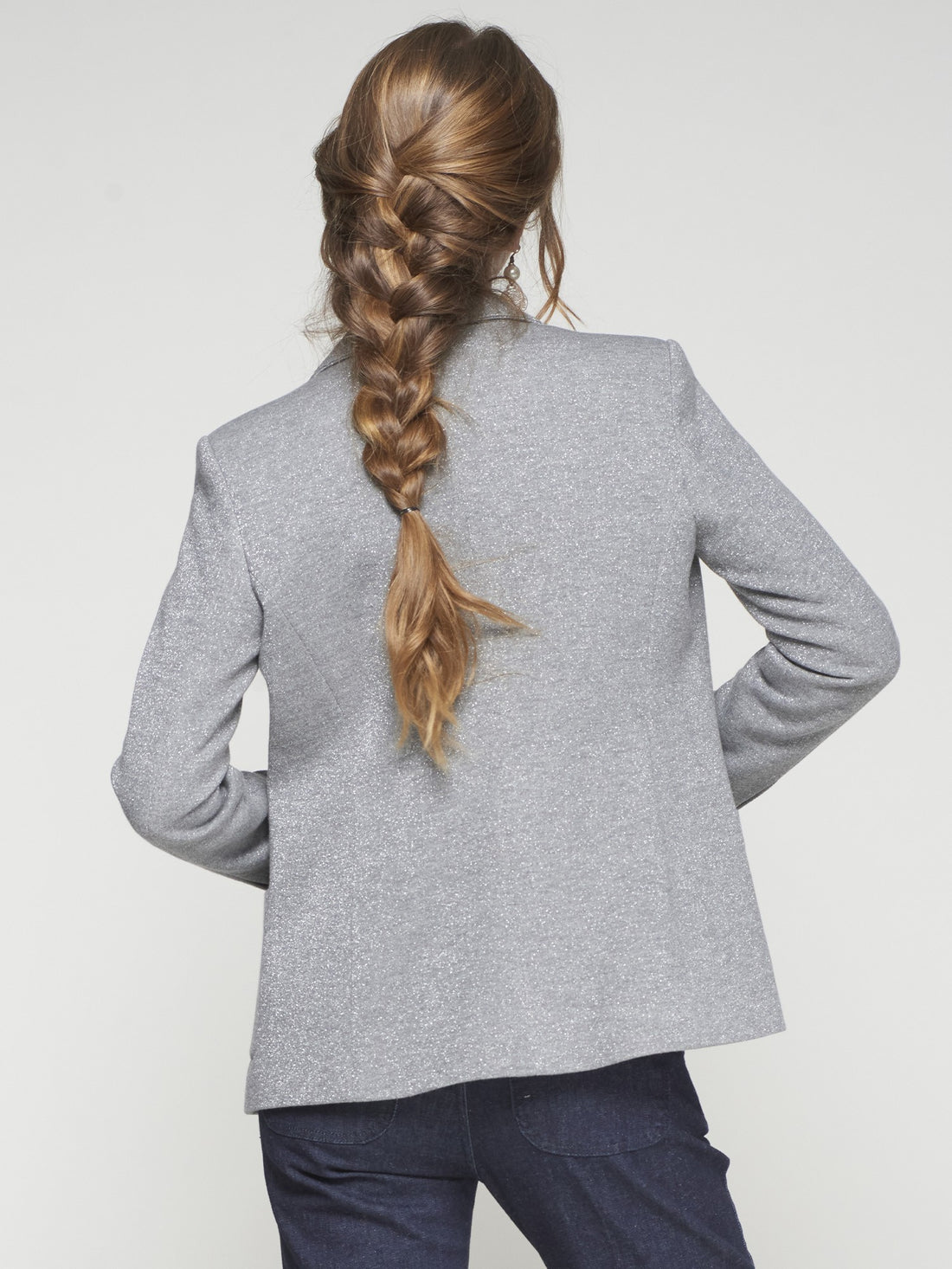 Smoke &amp; Shimmer Blazer