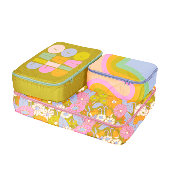 Flora Packing Cubes Set