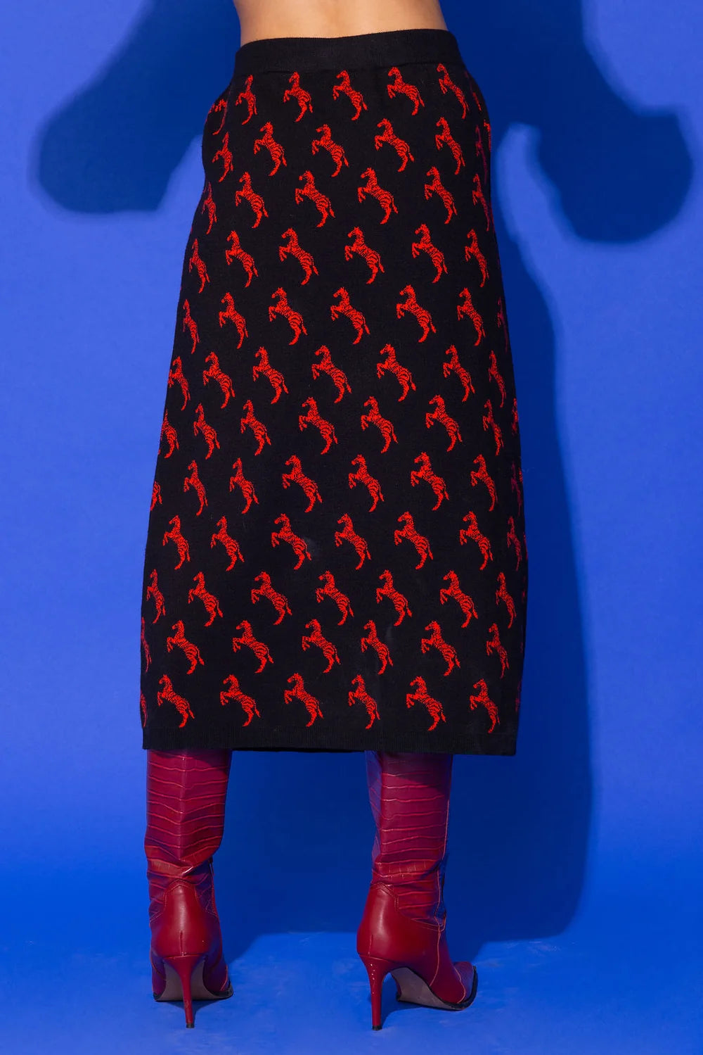 The Zebra Social Sweater Skirt