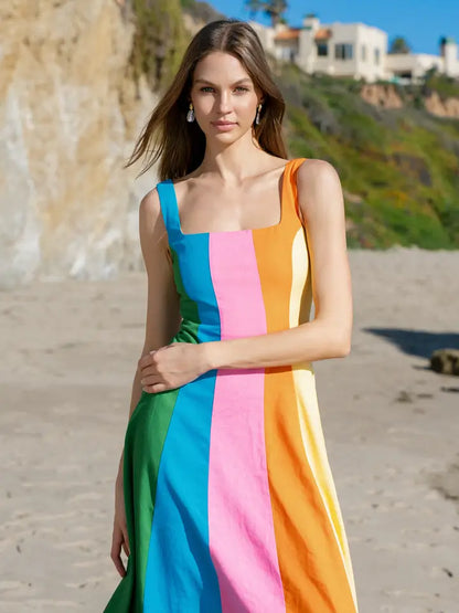 Color Queen Maxi Dress