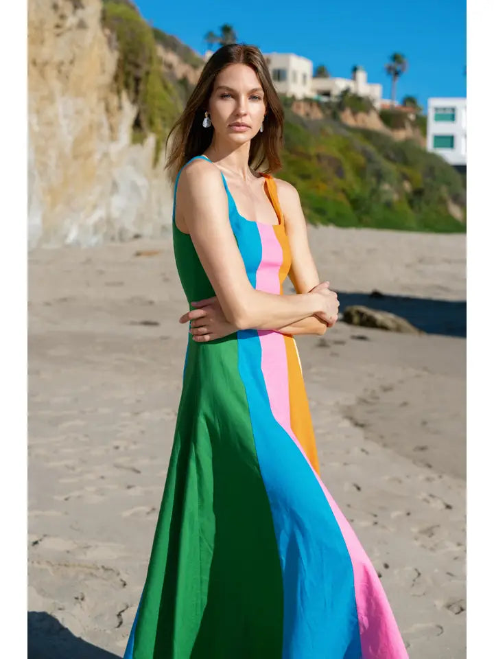 Color Queen Maxi Dress