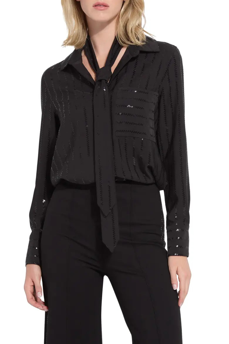 Sassy + Sequin Top
