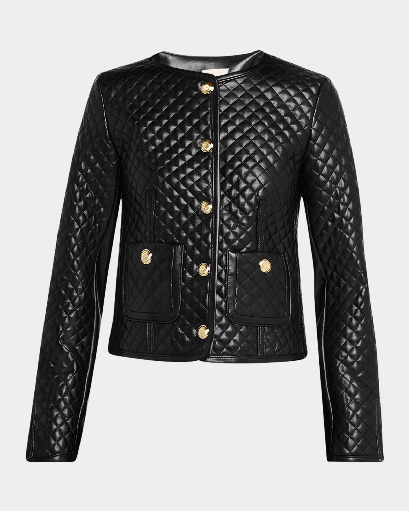 Aurelle Vegan Leather Jacket