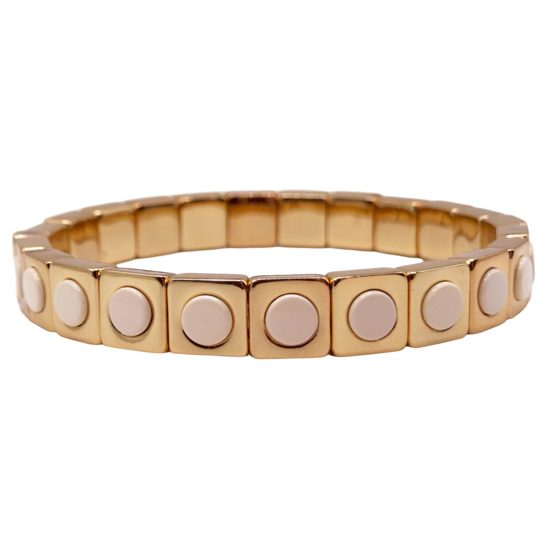 Two Toned Full Stud Bracelet