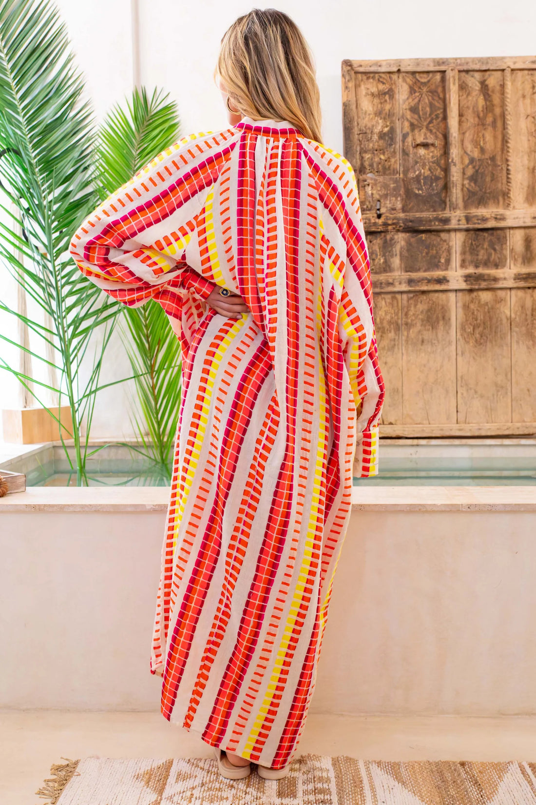 Timelessly Colorful Caftan
