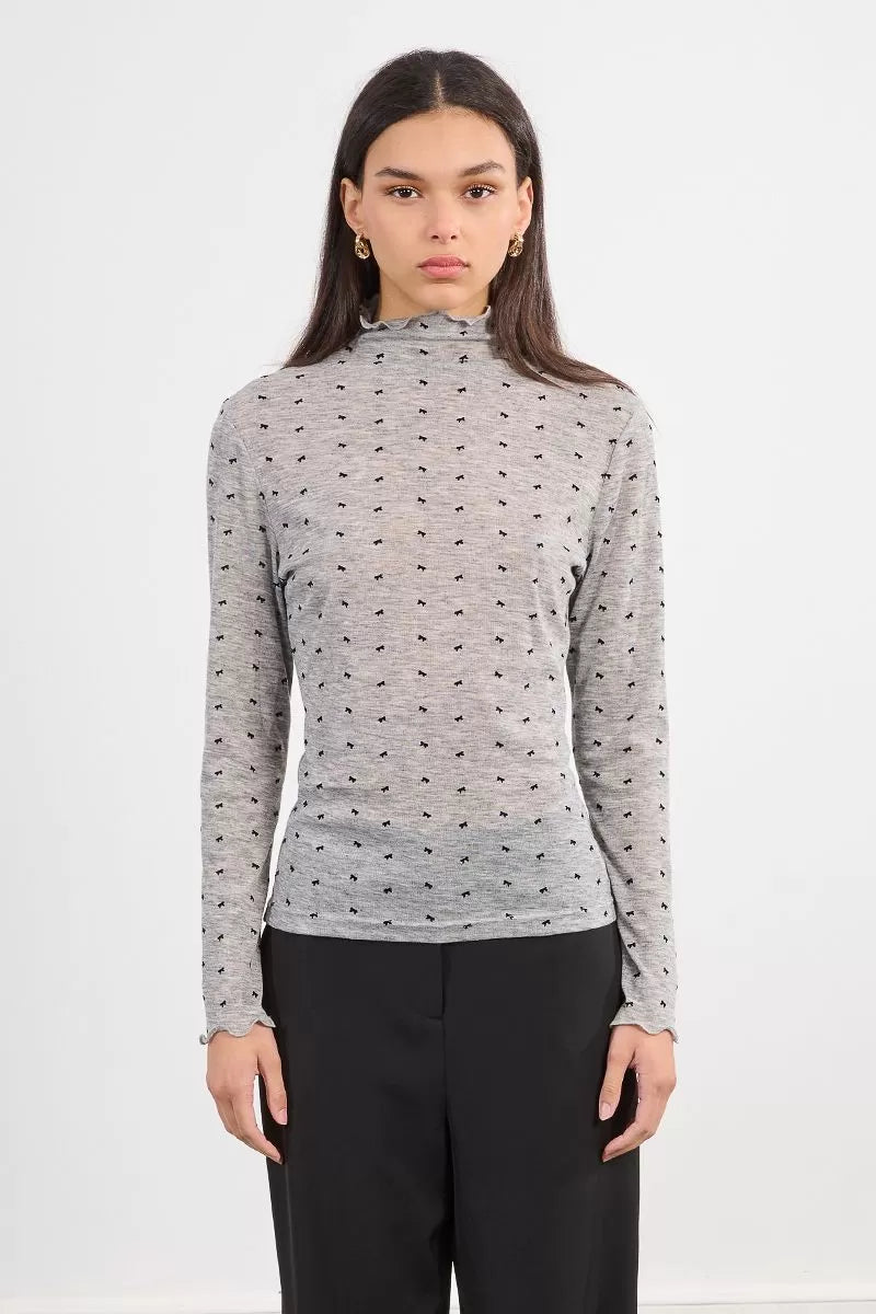 Sweetest Bow Turtleneck