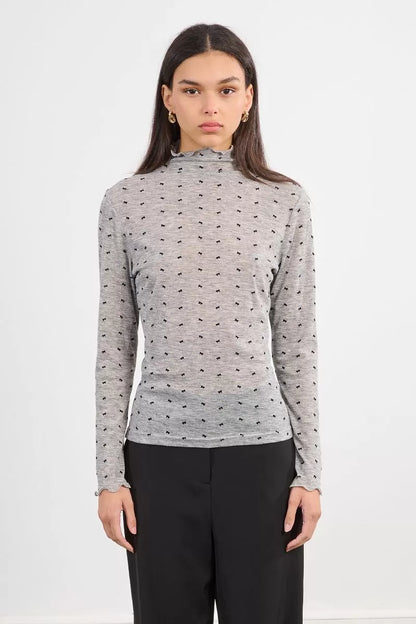 Sweetest Bow Turtleneck