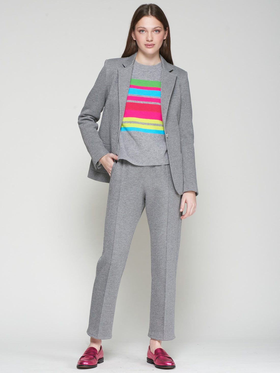 Smoke &amp; Shimmer Trouser