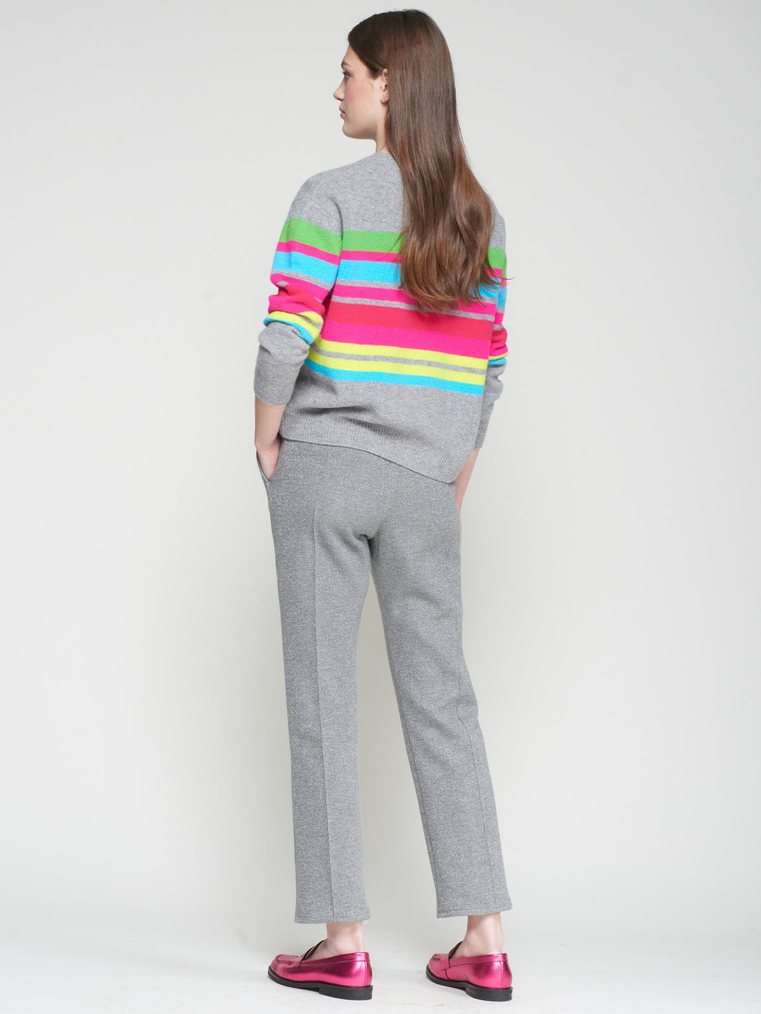 Smoke &amp; Shimmer Trouser