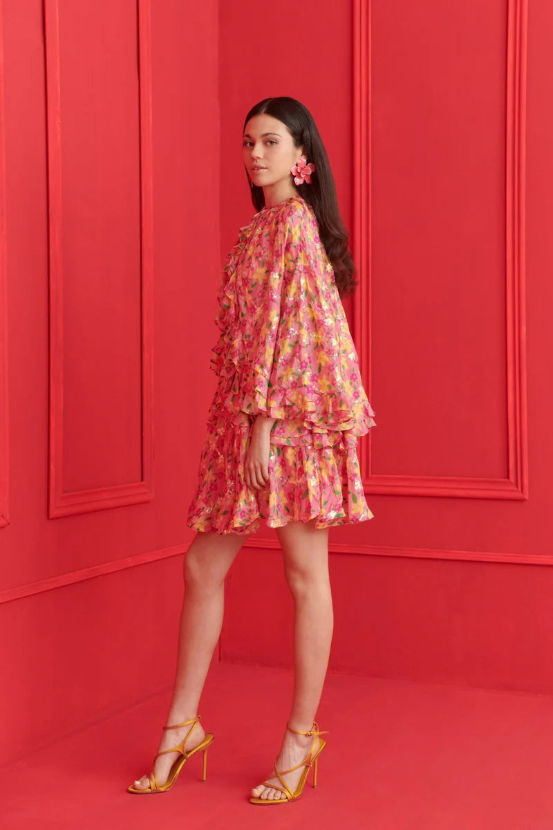 Vespera Dress w/ Cape