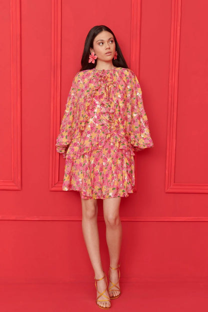 Vespera Dress w/ Cape