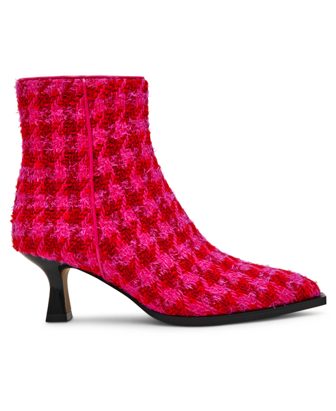 Houndstooth Bootie