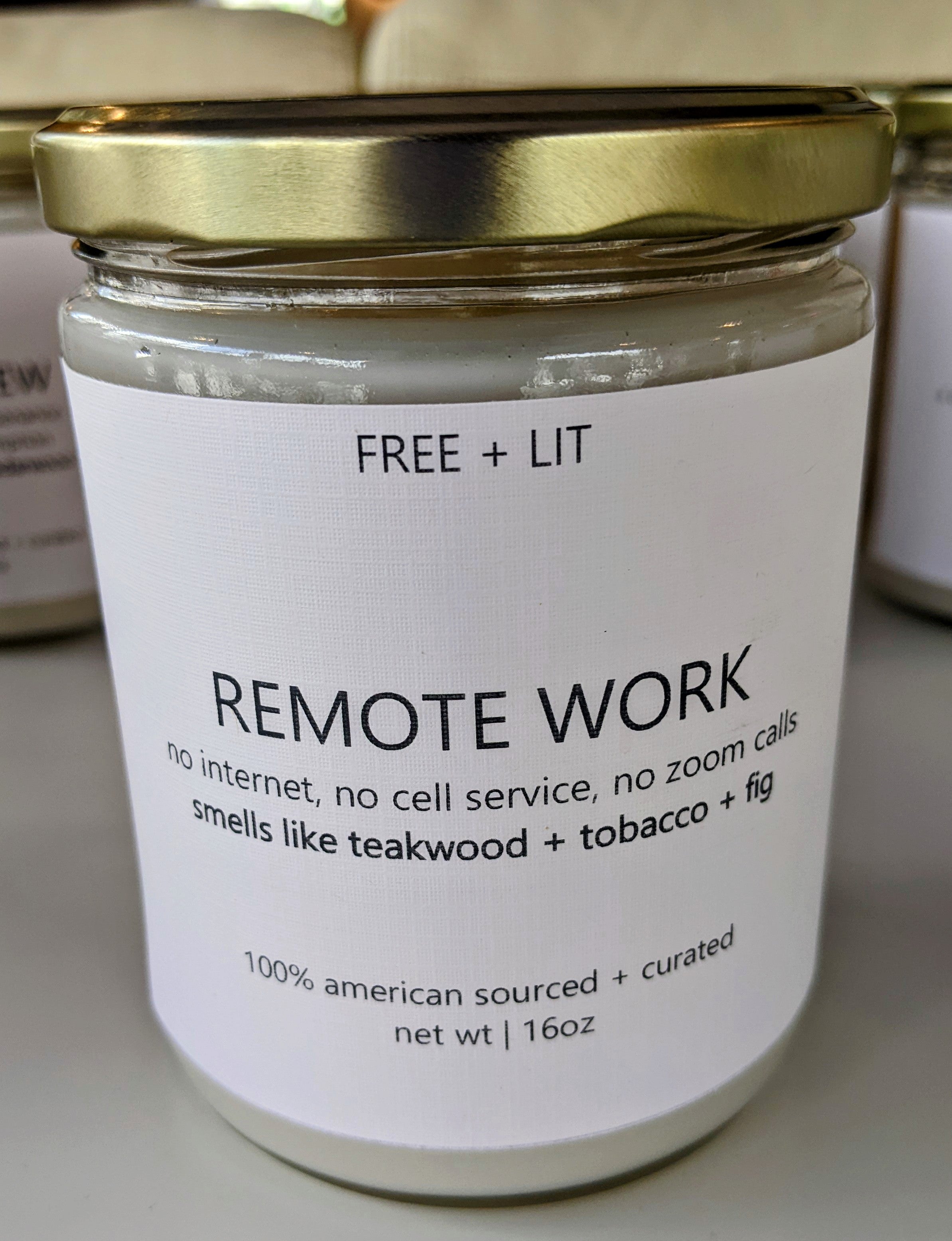 FREE + LIT Candles