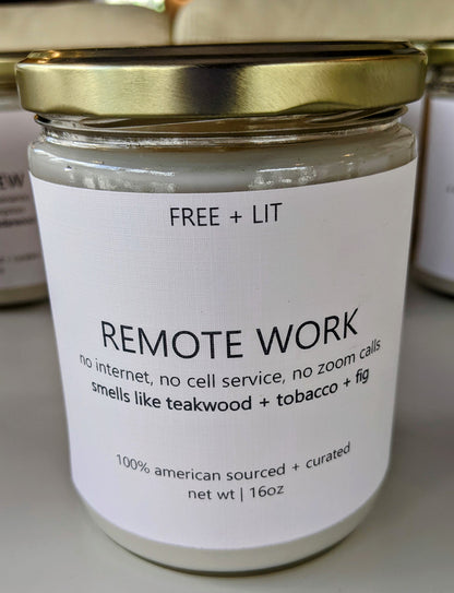 FREE + LIT Candles