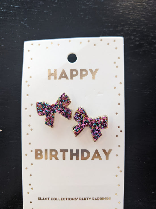 HBD Party Earrings