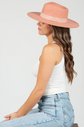 Ariel II Vegan Felt Rancher Hat